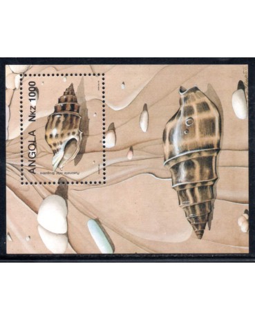 Conchas Angola 1993 Bloco Conchas NKz 1000 - 31.797 mint