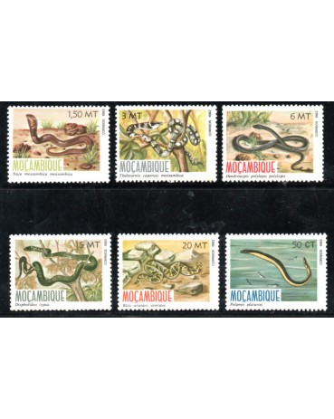 1982 Moçambique Répteis 31.807 Mint