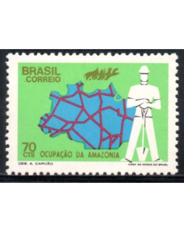 C736 - AMAZÔNIA 1972 MINT 2707