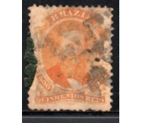 29 Dom Pedro II 31.964 Carimbado, Na esquerda tem mum faixa com tinta azul