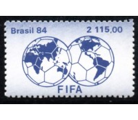 C1394 80 Anos da Fifa - Destacado do Bloco 67 - 31.990 Mint
