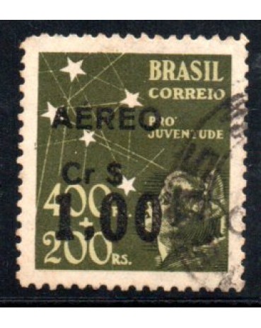 A055 Pró-Juventude 1,00 Cruzeiro 32.009 Carimbado