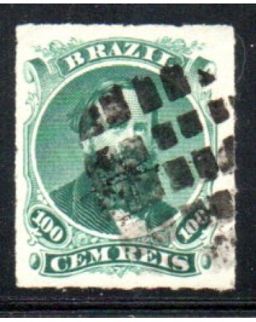 34A Dom Pedro II "Percê" 32.026 Carimbado - Tipo II