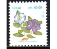 R696 Flora Brasileira - Manacá do Mato 32.058 Mint