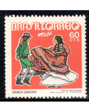 C745 FOLCLORE NACIONAL - DANÇA GAÚCHA 1972 Mint 2723