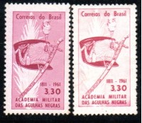 C460 150 Anos da Academia Militar das Agulhas Negras 32.110 mint - DESCOLORAÇÃO