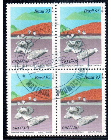 1993 C1862 Preservação dos Sambaquis - Artefatos 32.133