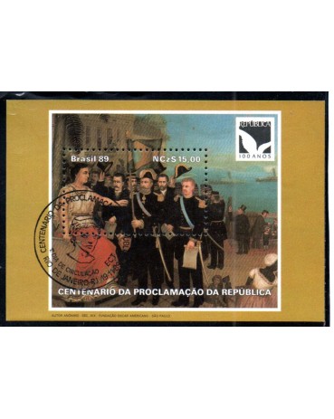 1989 B83 Centenário da Proclamação da República 32.137 CPD Rio de Janeiro