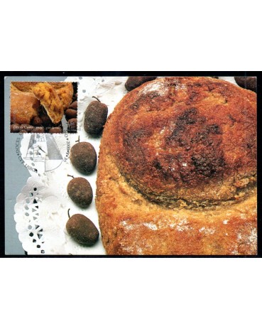 Portugal 2000 Máximo Postal Doces Convencionais Pão de Rala 32.140