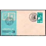 Fdc 000 Não Catalogado Lubrapex 66 Exposição Filatélica Luso-Brasileiro 35º Aniversário do Clube Filatélico do Brasil - RJ, 18 de dezembro de 1966 32.143