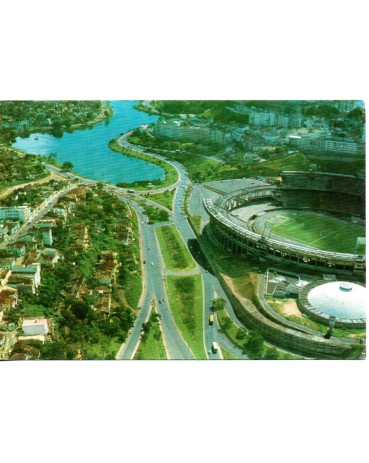 Estádio da Fonte Nova com o Dique do Tororó - Mercator 32.151 CIRCULADO