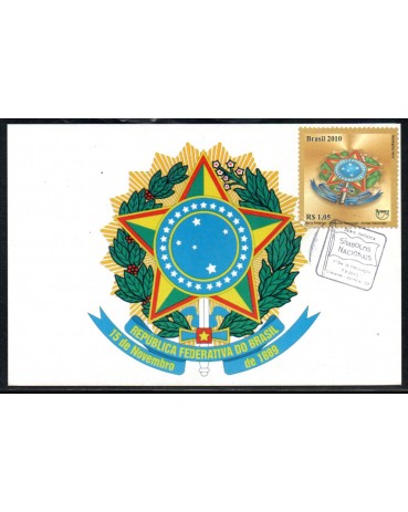 2010 Série América - Símbolos Nacionais - Armas Nacionais 32.181