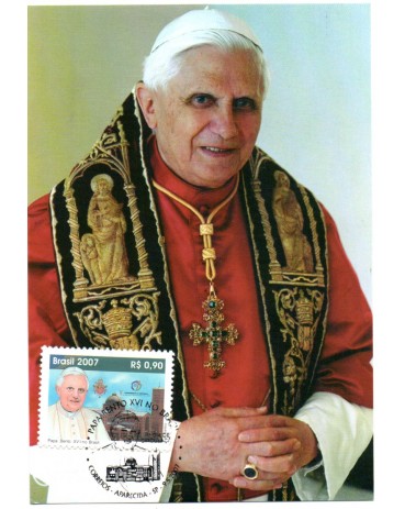2007 Máximo Postal Papa Bento XVI 32.184