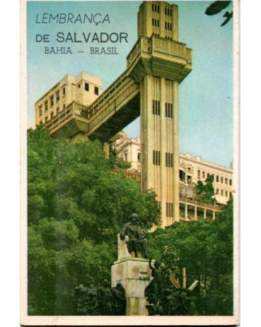 Encarte com 11 postais interligados 32.189 - Paraná cart. Peça antiga