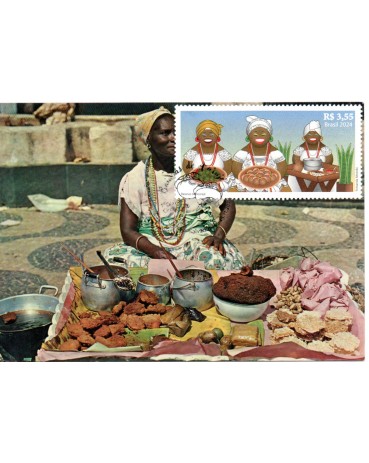 2024 Máximo Postal de Salvador - Bahia, Baiana do Acarajé 2024 - 32.196