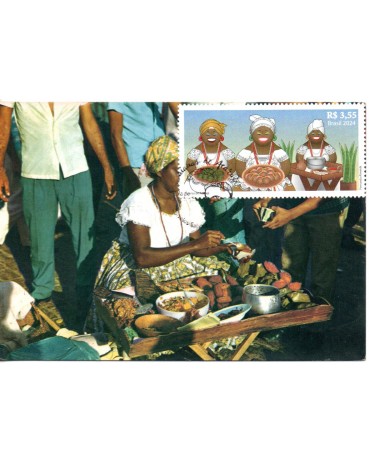 2024 Máximo Postal de Salvador - Bahia, Baiana do Acarajé - 2024 - 32.197