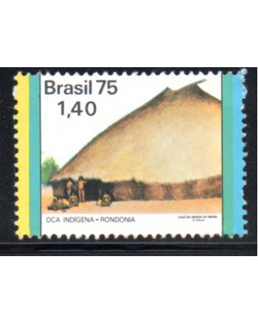 C884 Habitações no Brasil "O homem e o meio" A/D 1975 Novo 32.247