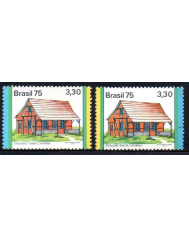 C885/886 Habitações no Brasil (O homem e o meio) Casa - SC - A/D e A/E 35.515 mint