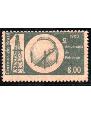 C499 10º Aniversário da Petrobrás 35.535 picotagem deslocada