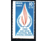 C592 Ano Internacional dos Direitos Humanos 35.536 picotagem deslocada