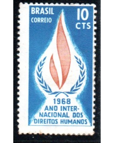 C592 Ano Internacional dos Direitos Humanos 35.536 picotagem deslocada