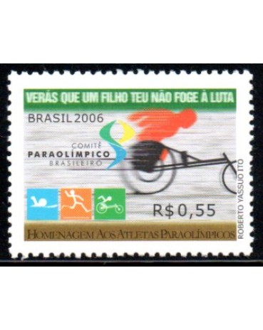 C2651 Homenagem aos Atletas Paralímpicos 35.624 Mint