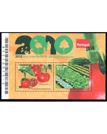 B160  2010  Ano Internacional da Biodiversidade 35.629 mint