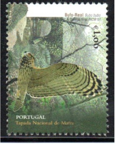 2007 Portugal Tapada Nacional de Mafra - Bufo-real 35.631 carimbado
