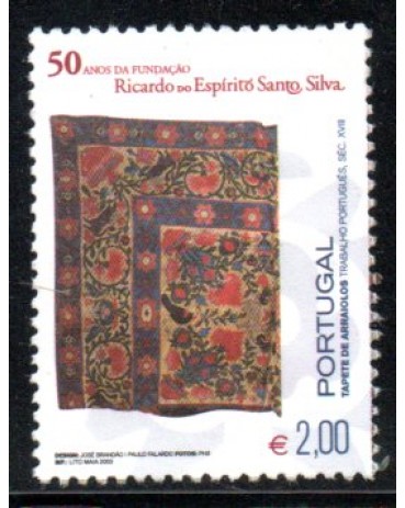 2003 50 anos da fundação Ricardo do Espírito Santo Silva "Destacado do Bloco 268" - 35.633 usado sem carimbo