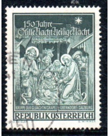Austria Natal 36.650 carimbado
