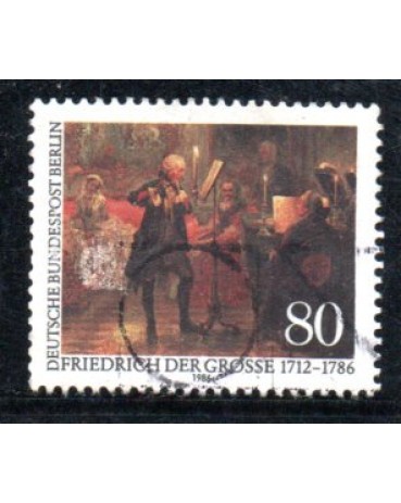 1986 200 Anos da morte do Frederico o grande da Prússia 35.667 carimbado