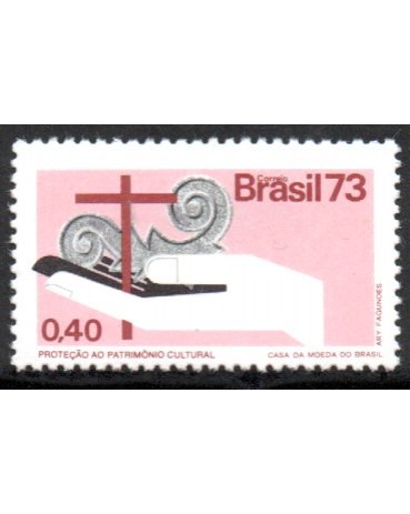 1973 C801 Campanha da Proteção Nacional (Patrimônio Cultural) mint 35.683
