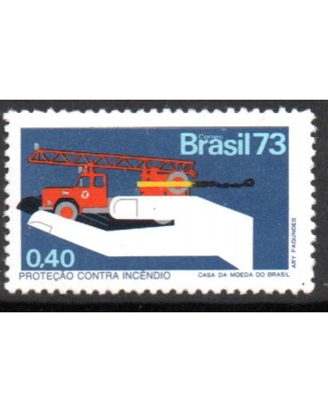 1973 C803 Campanha da Proteção Nacional (Proteção Contra Incêndio) mint 35.685