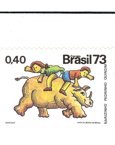 C808 MINT - MONTEIRO LOBATO - PERSONAGENS 1973