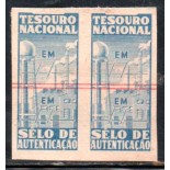 Tesouro Nacional - Selo de Autenticação - Par sem uso 35.772