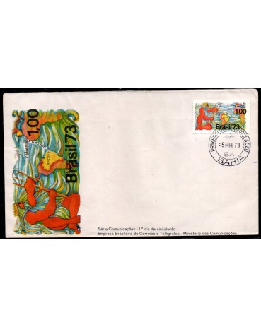 Fdc017A Comunicações - Bracan 35.794 Não Catalogado
