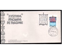 Fdc029/1973 Fesatival Nacional do Folclore 35.797 Carimbo BA -  CBC+ 1º dia