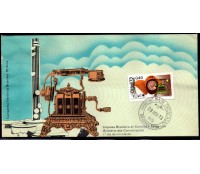 Fdc034/1973 Cinquentenário da CTB-Companhia Telefônica Brasileira 35.798 difícilimo, cotação pelo catálogo R$150,00