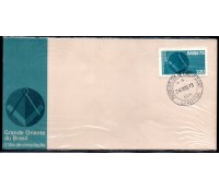 Fdc030/1973 Homenagem ao Grande Oriente do Brasil 35.813 Carimbo - BA
