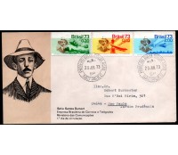 Fdc026B/1973 Centenário de Santos Dumont 35.818 CPD - SP CIRCULADO