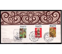 Fdc027B/1973 Acontecimentos Históricos 35.824 CBC+1º Dia - BA