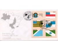 FDC455 / 1983 Bandeiras dos Estados III - 35.827