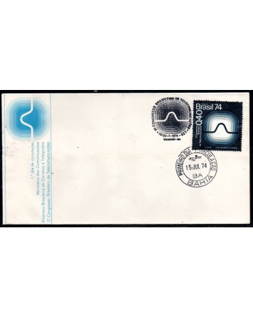 Fdc049/1974 Congresso das Comunicações 35.839