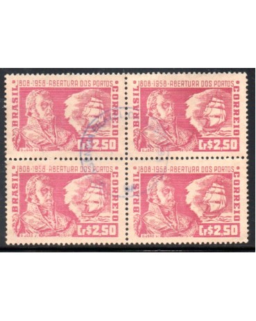 1958 C401 Quadra 150 Anos da Abertura dos Portos às Nações Unidas 35.882