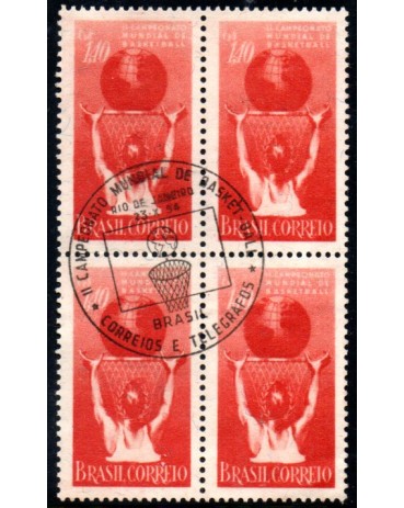 1954 C353 2º Campeonato Mundial de Basquetebol - Rio de Janeiro - RJ 35.885