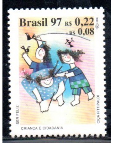 C2055 Direitos da Criança -  Ser Feliz -Mint 35.941