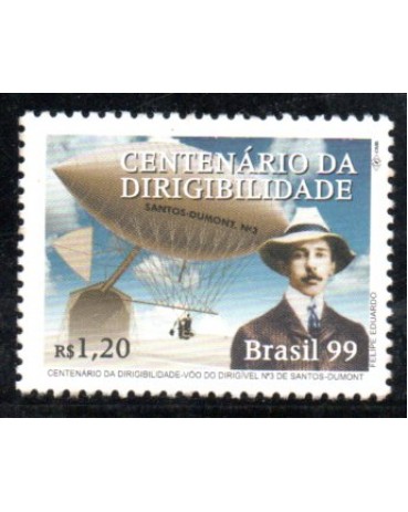 C2202 100 Anos do Dirigível Nº3 Santos Dumont 35.945 Novo