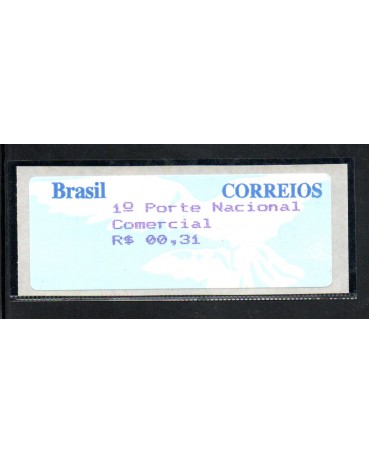 SE-08 POMBA BRANCA- PESSOA JURÍDICA 2º PORTE 1997 - R$00,31 - 2792