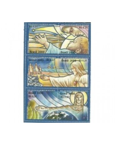 C2347/2352 Natal - 2000 Anos do Nascimento de Jesus Cristo 35.958 Mint