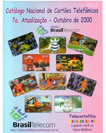Catálgo Nacional de Cartões Telefônicos - 7ª Atualização Outubro de 2020 - Nova 35.961